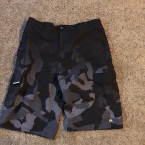 Camo swim trunks